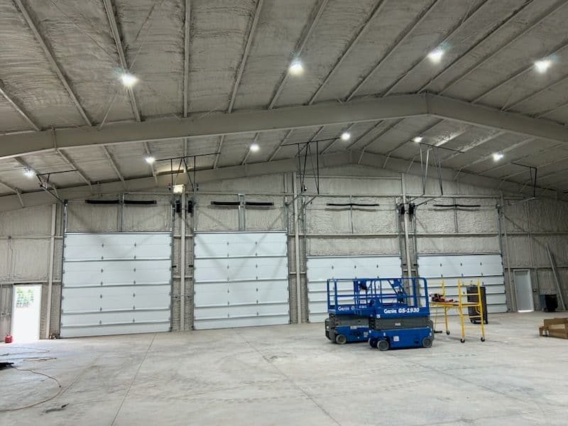 Industrial Space Upgrade with New Garage Doors