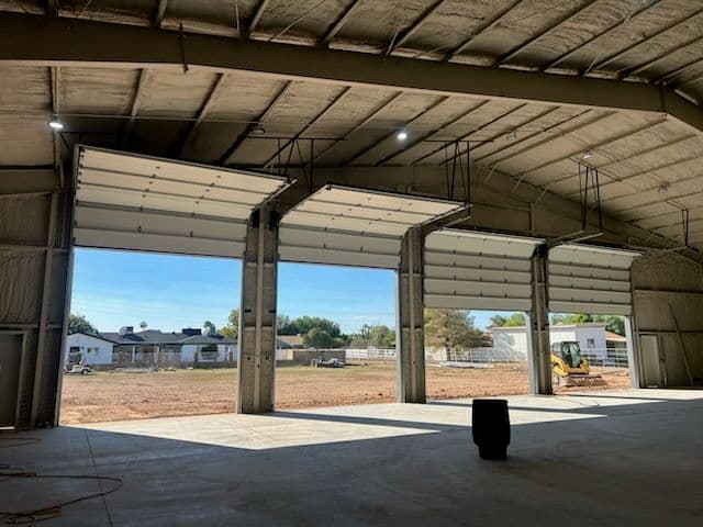 Industrial Space Upgrade with New Garage Doors